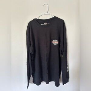 Mackie, Oshawa Harley Davidson Long Sleeve Tshirt